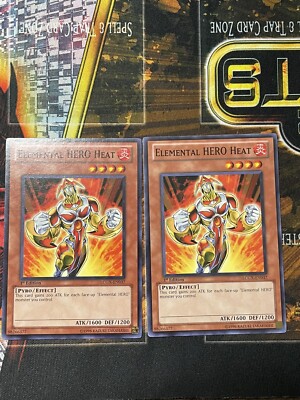 2x Elemental HERO Heat - LCGX-EN037 - Common - 1st Edition  YuGiOh NM-image