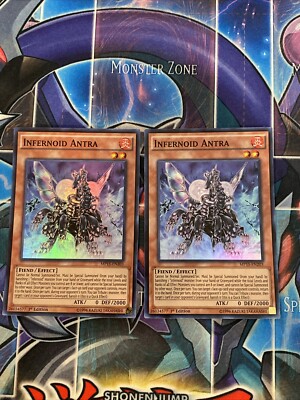Yu-Gi-Oh! TCG Infernoid Antra 2018 Mega Tin Pack MP15-EN203 1st Edition Super X2-image