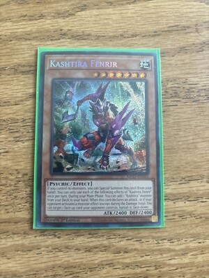 Yu-Gi-Oh! TCG Kashtira Fenrir 25th Anniversary Tin: Dueling Heroes Mega Pack...-image
