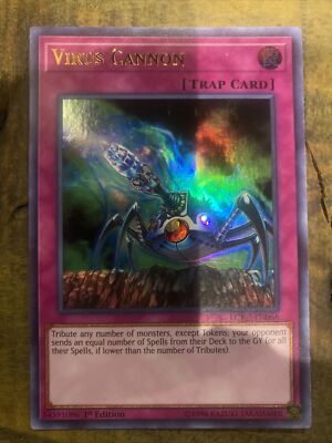 Yu-Gi-Oh! TCG Virus Cannon Legendary Collection LCKC-EN056 1st Edition LP-image