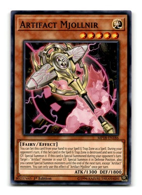 Artifact Mjollnir - MP18-EN186 1st Edition - YuGiOh-LP-image