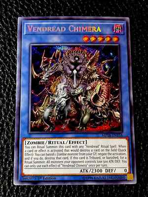 ( VENDREAD CHIMERA ) - Secret Rare - MP18-EN158 - 1st - NM - Mega Tin 2018-image