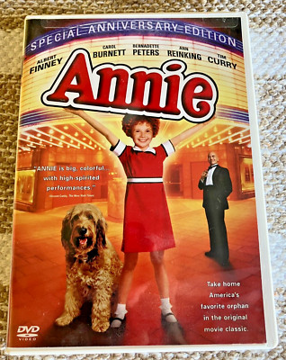 ANNIE (DVD, 2003) Special Anniversary Edition - Very Good Condition-image