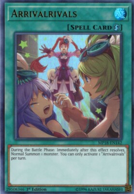 Yu-Gi-Oh! Arrivalrivals 1st Ed. MP18-EN142 Ultra Rare NM/LP x1-image