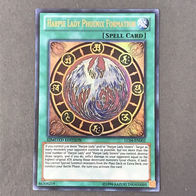 Yu-Gi-Oh! TCG Harpie Lady Phoenix Formation Legendary Collection 4 LC04-EN002 LP-image