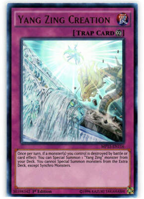 Yu-Gi-Oh! - Yang Zing Creation  (MP15-EN116) - 2015 Mega-Tins - Ultra Rare - NM-image