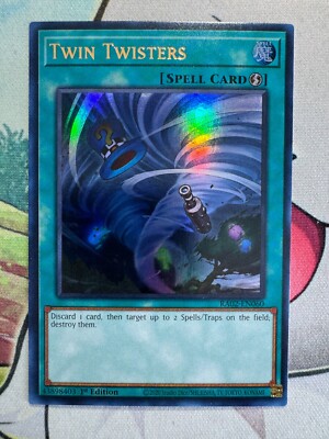 Twin Twisters Holo Yugioh TCG YG972-image