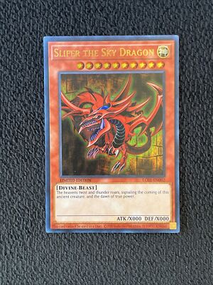 Yu-Gi-Oh! TCG Slifer the Sky Dragon Legendary Collection LC01-EN002 Limited-image