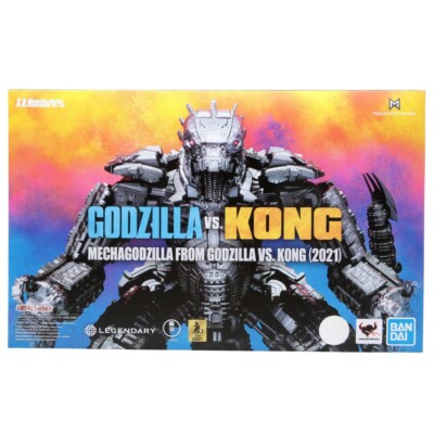 Bandai S.H.MonsterArts Godzilla vs. Kong 2021 Mechagodzilla Figure-image