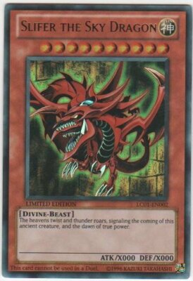 Slifer the Sky Dragon - LC01-EN002 - Ultra Rare - Limited Edition x1 - Lightly P-image
