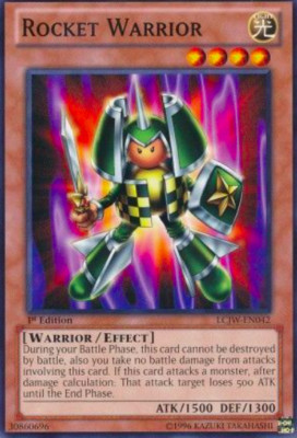1X NM Rocket Warrior - LCJW-EN042 - Common Legendary Collection 4: Joey yugioh-image