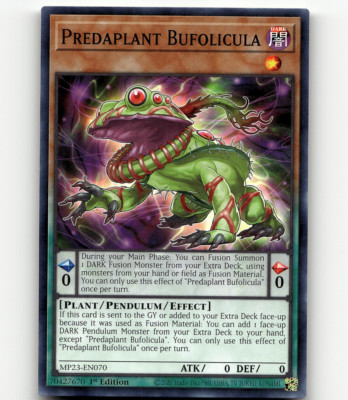 Yugioh Predaplant Bufolicula 25th Anniv. Tin: Dueling Heroes Mega Pack-image