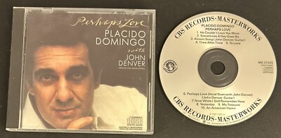 Placido Domingo John Denver Perhaps Love CD Annie’s Song Time After Time (1981)-image