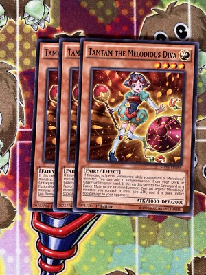 Yugioh Tamtam The Melodious Diva MP16-EN055 Playset -image