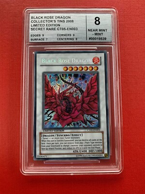 Black Rose Dragon CT05-EN003 Collector Tin 2008 NM-MINT Limited Edition Yu Gi Oh-image