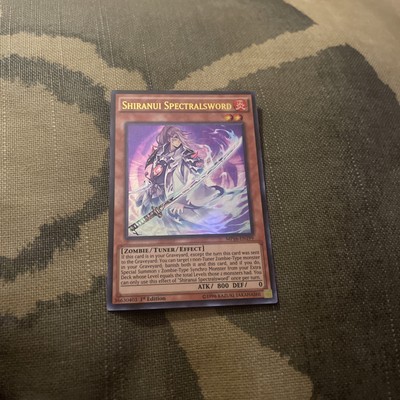 Yugioh! MP Shiranui Spectralsword - MP16-EN199 - Ultra Rare - 1st Edition Modera-image