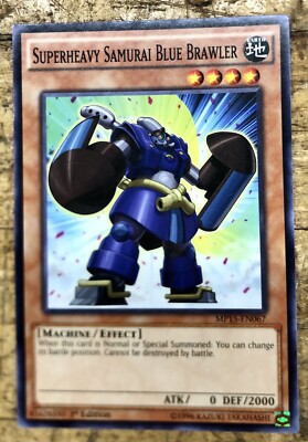 MP15-EN067 Superheavy Samurai Blue Brawler Yu-Gi-Oh Card 1st Edition New-image
