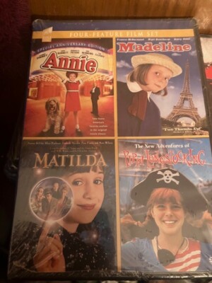 Annie/Madeline/Matilda/The New Adventures of Pippi Longstocking (DVD, 2016)*New*-image