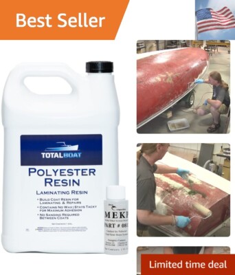 Polyester Laminating Resin - Marine Grade Fiberglass Resin and MEKP Catalyst ...-image