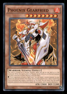 Yugioh Phoenix Gearfried #LDK2-ENJ16 Legendary Decks II LP-image
