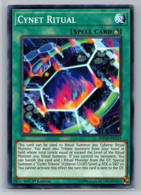 Cynet Ritual #MP19-EN113 2019 Gold Sarcophagus Tin Mega Pack G37-image