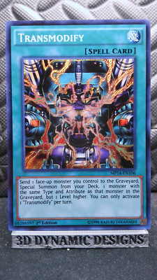 | Yugioh Transmodify MP14-EN106 1st Edition Secret Rare NM 🔥 |-image