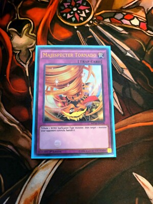 YUGIOH TCG MAJESPECTER TORNADO MP16-EN158 ULTRA 1ST EDITION -image