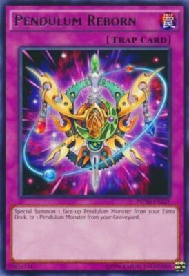 Pendulum Reborn - MP16-EN229 - Rare - Unlimited Edition x1 - Lightly Played-image