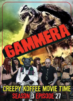Gammera Creepy Koffee Movie Time Horror Show Comedy Burlesque Annie Cruz Balrok-image