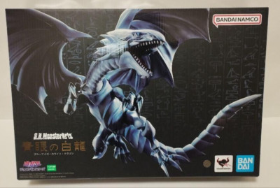 S.H.MonsterArts Blue-Eyes White Dragon Yu-Gi-Oh! Duel Monsters Action Figure SHM-image