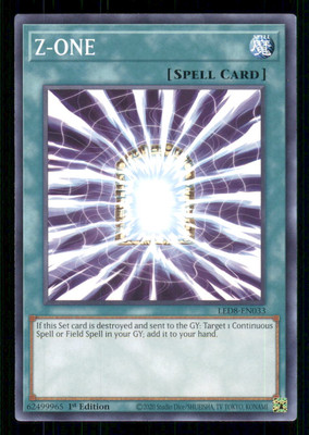 Yugioh Z-ONE #LED8-EN033 Legendary Duelists: Synchro Storm LP-image