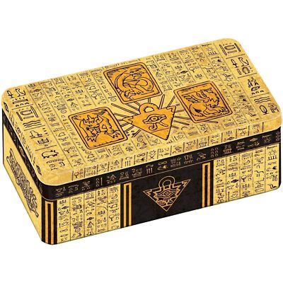 Yu-Gi-Oh! Trading Card Game: 2022 Tin of The Pharaoh�s Gods - 3 Mega Booster-image