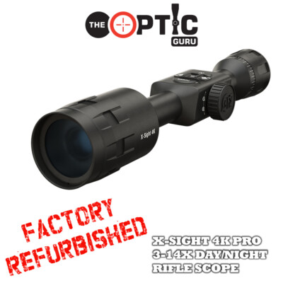 Refurbished ATN X-Sight 4K Pro 3-14x Smart Day/Night Rifle Scope-image