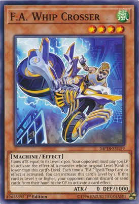 F.A. Whip Crosser - MP18-EN159 - Common - 1st Edition - Lightly Played-image