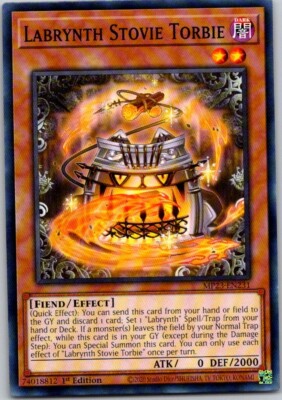 Yu-Gi-Oh Yugioh Labrynth Stovie Torbie MP23-EN231 Mega Tin 2023 Dueling Heroes-image