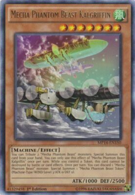 Mecha Phantom Beast Kalgriffin - MP14-EN150 - Rare - 1st Edition x3 - Near Mint-image