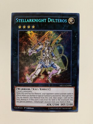 ( STELLARKNIGHT DELTEROS ) Secret - MP15-EN098 - 1st NM - Yu-Gi-Oh 2015 Mega Tin-image