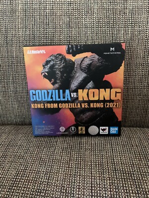 S.H. MonsterArts King Kong Action figure from Godzilla vs Kong 2021 Bandai-image