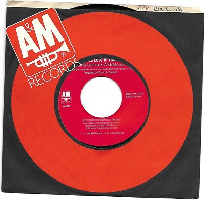 LENNOX, Annie; & Al Green  (Put A Little Love In Your Heart)  A&M 1255 = MINT!-image