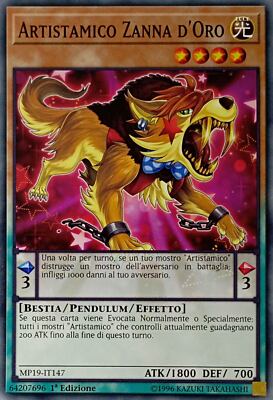 Artistic Golden Fang - Common Mega-Tin 2019 Mega-Pack - MP19-IT146 ITA New-image