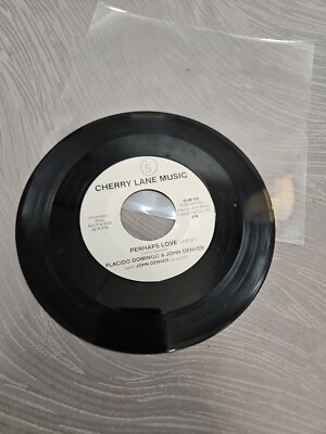 Vtg 45 Rpm, Placido Domingo, Annie's Song/perhaps Love-image
