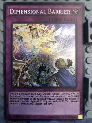 Yu-Gi-Oh! TCG Dimensional Barrier 2017 Mega-Tin Mega Pack MP17-EN163 1st Edition-image