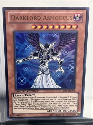 LP Darklord Asmodeus LC02-EN004 Ultra Rare Limited Edition Yugioh-image