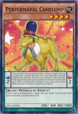 Performapal Camelump - MP16-EN051 - Common - Unlimited Edition - Moderately Play-image