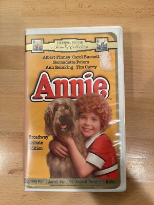 Columbia Tristar VHS - ANNIE Broadway Tribute Edition (VHS, 1997, Clamshell)-image