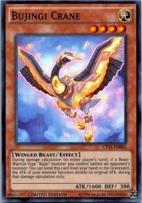 Bujingi Crane CT11-EN005 Yu-Gi-Oh! Card Mint-image