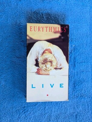 EURYTHMICS Live VHS Tape 1987 Pop New Wave Rock Annie Lennox -image