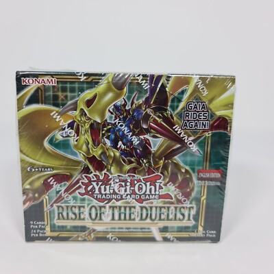Yu-Gi-Oh! TCG: Rise of The Duelist  First Edition Booster Display Box NEW SEALED-image