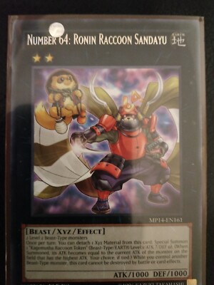 Number 64: Ronin Raccoon Sandayu - MP14-EN161 - Rare - 1st Edition NM-image