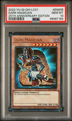 2023 Yu-Gi-Oh! Dark Magician - PSA 10 - LC01-EN005 Ultra Rare & Limited Edition-image
